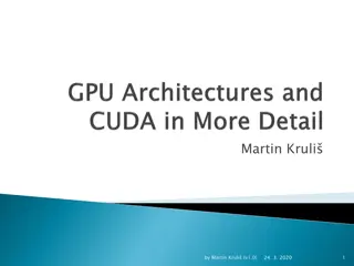 GPU Architecture Optimization Techniques by Martin Kruli