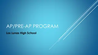 Unlocking the Potential: AP and Pre-AP Programs at Los Lunas High School