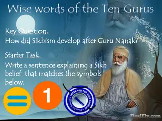 Development of Sikhism Post Guru Nanak