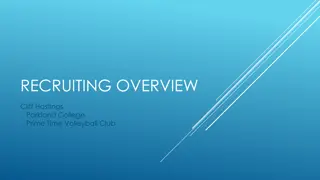 College Volleyball Recruiting Overview and Tips