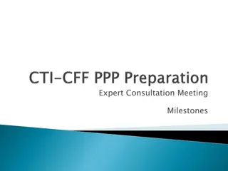 Key Milestones for Expert Consultation Meeting Preparation
