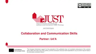 Enhancing Collaboration and Communication Skills for Effective Teamwork