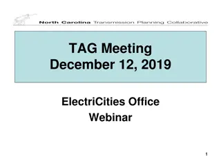 Electricities Office Webinar: December 12, 2019 Meeting Overview