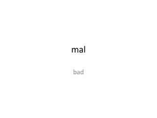 Understanding Malicious Behavior: Definitions and Examples