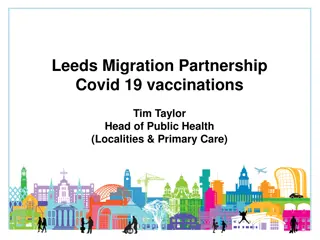 Understanding Covid-19 Vaccination Strategies and Health Inequities in Leeds