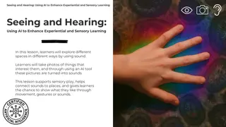 Enhancing Experiential and Sensory Learning with AI-Generated Sounds