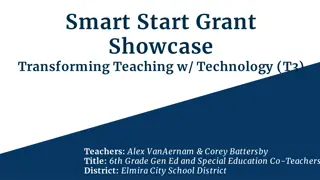 Transforming Teaching with Technology: 6th Grade Co-Teachers Showcase