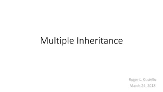 Understanding Multiple Inheritance in Object-Oriented Programming