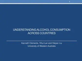 Insights into Global Alcohol Consumption Patterns