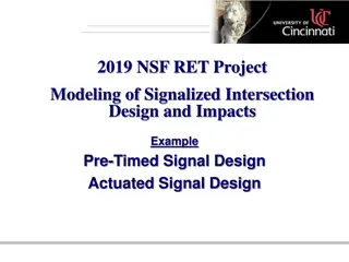 Model Signalized Intersection Design and Impacts Guide