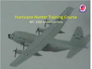 Hurricane Hunter WC-130J Training Course Modifications