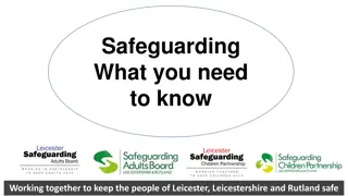 Understanding Safeguarding for Adults: Key Information and Legal Framework