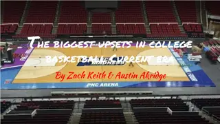 College Basketball Upsets: Memorable Moments of Shock and Triumph