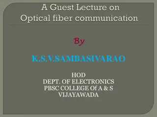 Advanced Communication Systems and Fiber Optic Technology