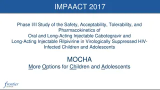 Study on Safety of Long-Acting Injectable Treatment in Virologically Suppressed HIV-Infected Children