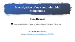 Novel Antimicrobial Compounds: Investigating Terrestrial and Aquatic Sources
