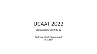UCAAT 2022 Updates and Notable Events