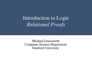 Understanding Logic and Relational Proofs in Computer Science