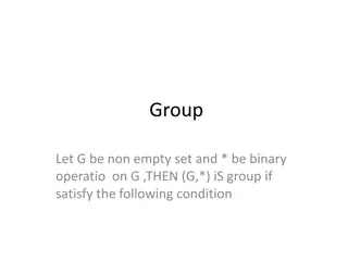 Binary Operations, Groups, and Examples in Mathematics