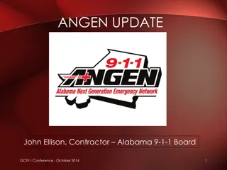 Alabama 9-1-1 Board Partnerships and Connectivity Overview