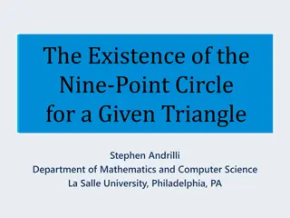 The Nine-Point Circle Theorem and Its Preliminaries