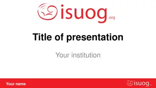 Effective Conflict of Interest Disclosure Strategies for Presentations