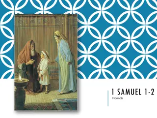 Hannah's Faith and The Voice of the Lord in 1 Samuel