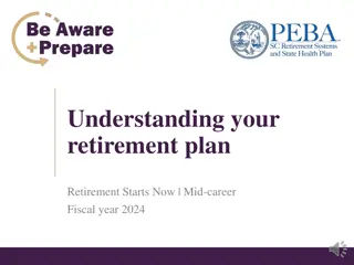 Understanding your retirement plan