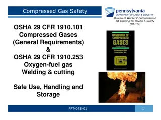 Compressed Gas Safety Training for Health & Safety - Regulations, Handling, and Uses