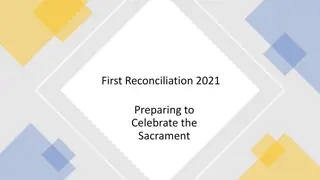 Teaching First Reconciliation Sacrament: Preparation & Themes