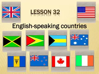 Exploring English-Speaking Countries and Learning Key Words