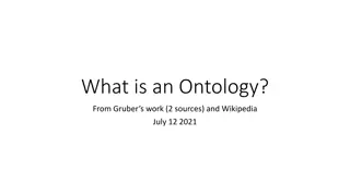 Understanding Ontology in Knowledge Representation
