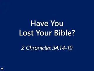 Wisdom and Guidance from Biblical Verses in 2 Chronicles, Timothy, and John
