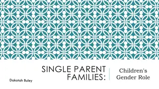 Gender Roles in Single-Parent Families: Impact on Children
