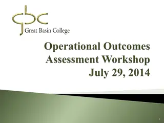 Understanding Operational Assessment and Improvement Methods