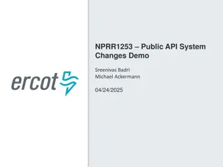 ESR Charging MW Access System Changes NPRR-1253 on ERCOT Platform