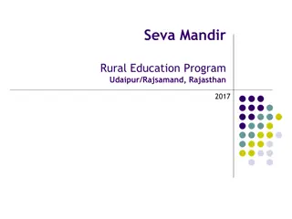 Empowering Rural Education Through Seva Mandir Initiatives