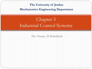 Industrial Control Systems in Mechatronics Engineering at the University of Jordan