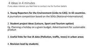 Innovative Ideas for Sustainable Education and Projects