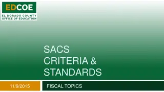 LCFF Fiscal Topics Criteria and Standards