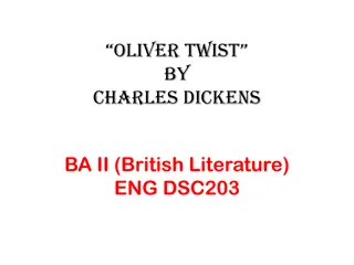 Plot Summary of Oliver Twist by Charles Dickens