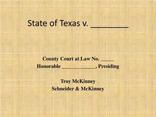 Challenging DWI Allegations in Texas - Jury Selection Insights