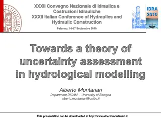 Theory of Uncertainty Assessment in Hydrological Modelling