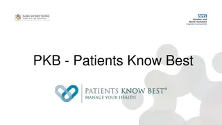 PKB - Patients Know Best