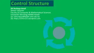 Manipulating Series in Control Structures