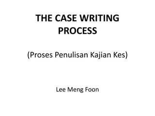 Effective Case Writing Process for Research Studies