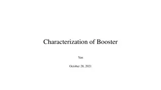 Booster Yan: Beam Conditions and Emittance Measurement