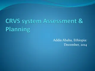 Civil Registration and Vital Statistics Assessment Overview