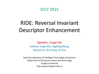 Enhancing Image Classification with RIDE Algorithm - ICCV 2015 Presentation