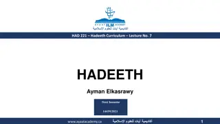 Hadith #29: Guidance for Salvation and Righteousness
